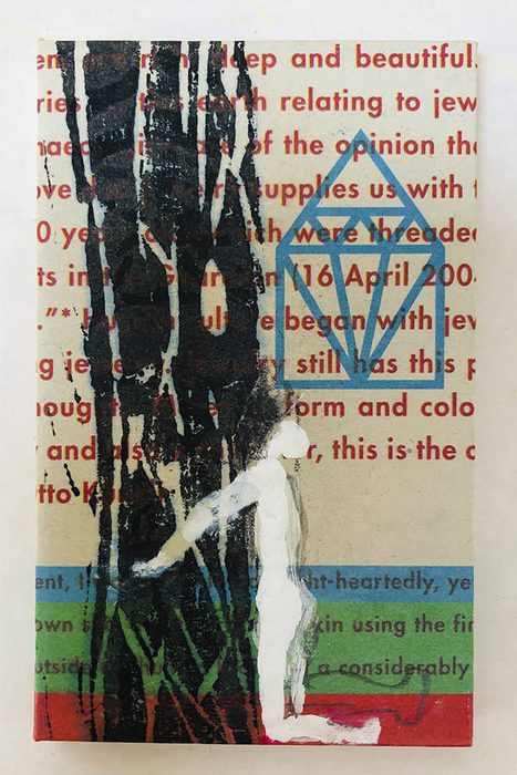 Holzschnitt-Collage von Anneliese Hirschvogl