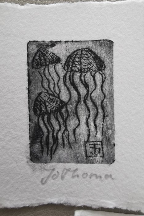 Radierung von Jo Thoma