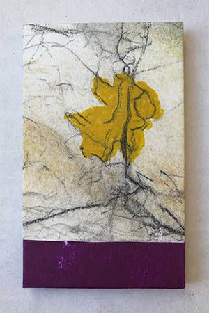 Holzschnitt-Collage von Anneliese Hirschvogl