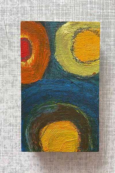 Öl-Acryl auf Holz von Katinka Molde