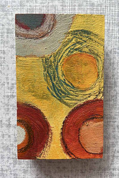 Öl-Acryl auf Holz von Katinka Molde