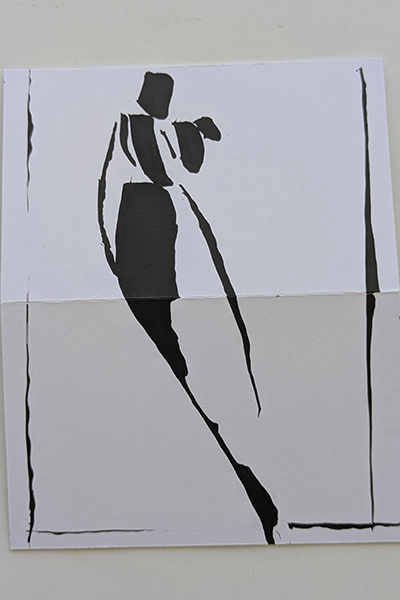 Tuschezeichnung von Turid Schuszter