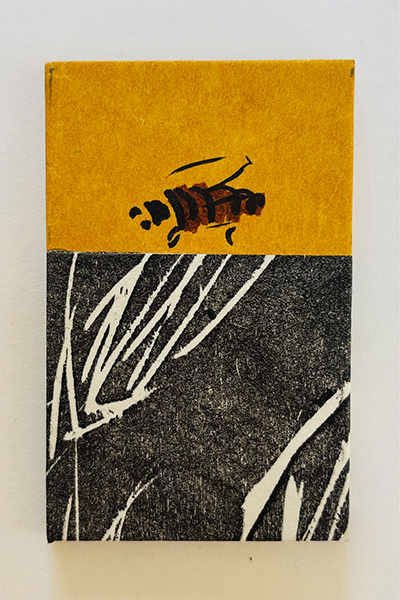 Holzschnitt-Collage von Anneliese Hirschvogl