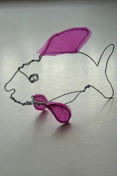 Drahtfigur von Christina Weber
