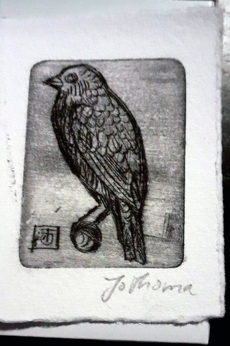 Radierung von Jo Thoma