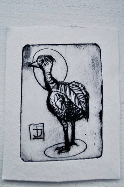 Radierung von Jo Thoma