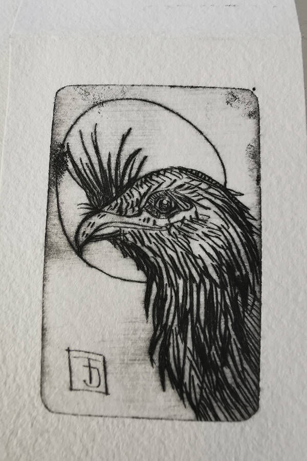 Radierung von Jo Thoma