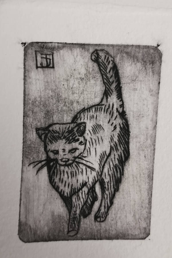 Radierung von Jo Thoma