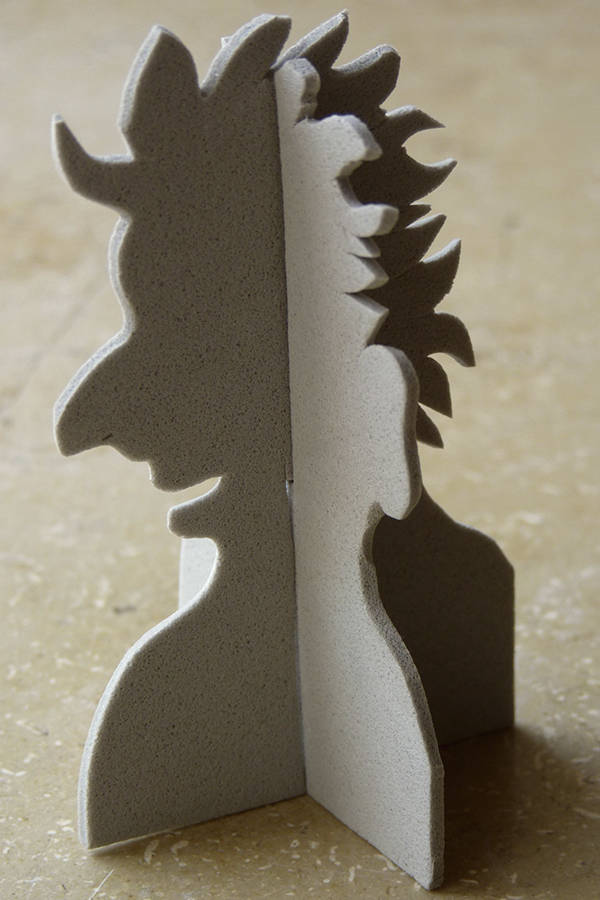 Scherenschnitt von Christina Weber