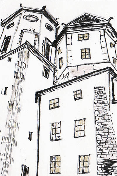 Zeichnung von Turid Schuszter