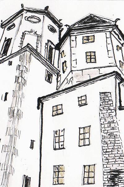 Zeichnung von Turid Schuszter