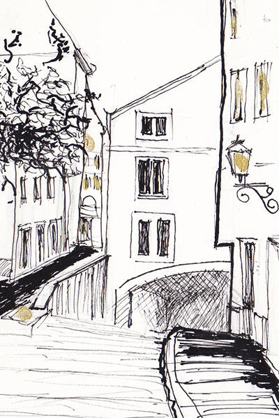 Zeichnung von Turid Schuszter