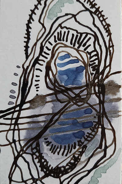 Aquarell von Liliana Mesmer