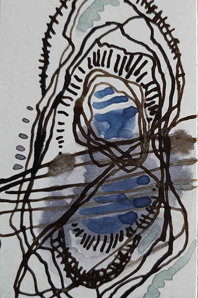 Aquarell von Liliana Mesmer