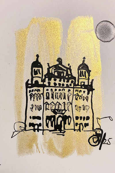 Zeichnung von Johanna Schreiner