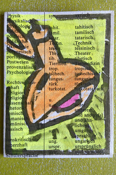 Linoldruck von Katinka Molde 