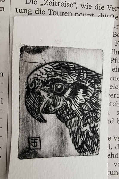 Radierung von Jo Thoma