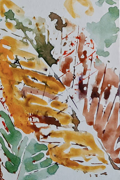 Aquarell von Liliana Mesmer