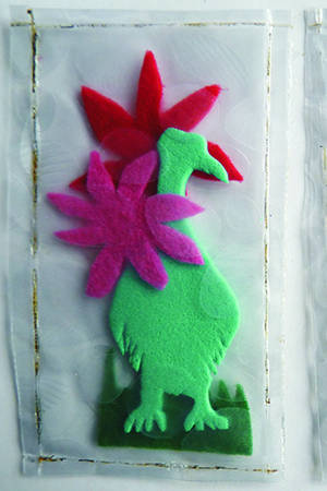 Scherenschnittarbeit von Christina Weber