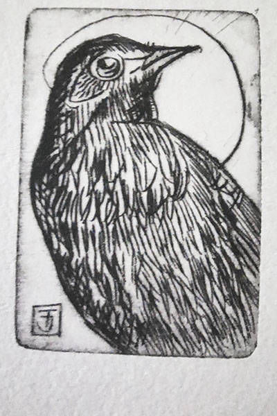 Radierung von Jo Thoma