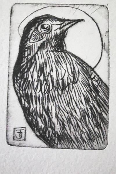 Radierung von Jo Thoma