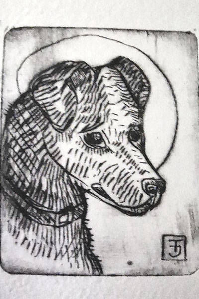 Radierung von Jo Thoma