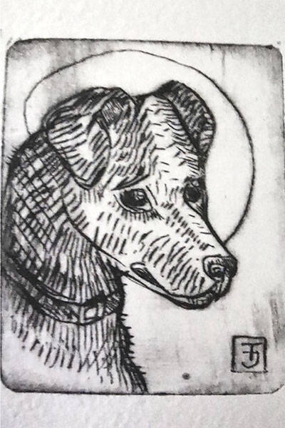 Radierung von Jo Thoma