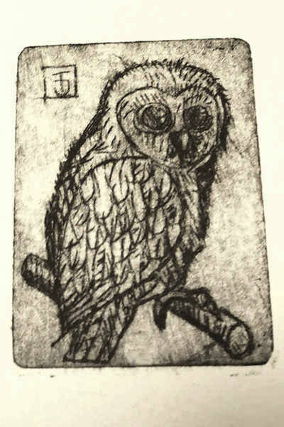 Radierung von Jo Thoma