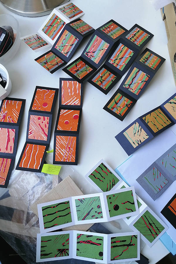 Arbeiten von Jeannette Scheidle