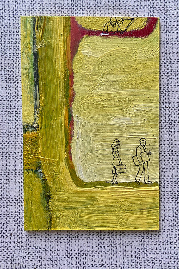 Acryl/Öl von Katinka Molde