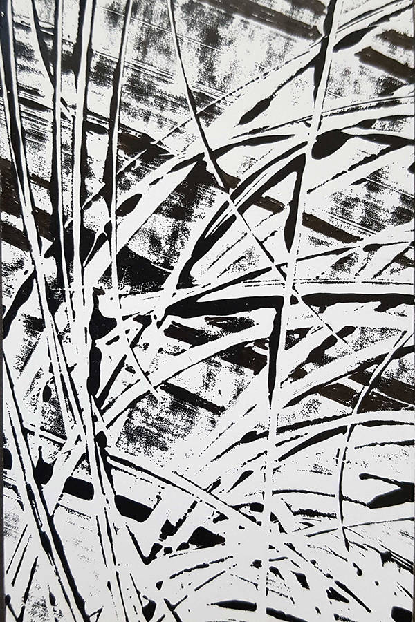 Linolschnitt von Turid Schuszter