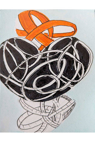 Zeichnung von Turid Schuszter