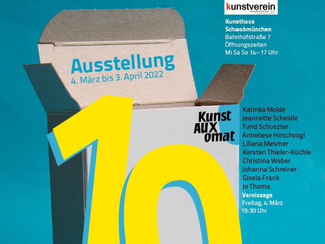 Ausstellung »10« im Kunsthaus Schwabmünchen